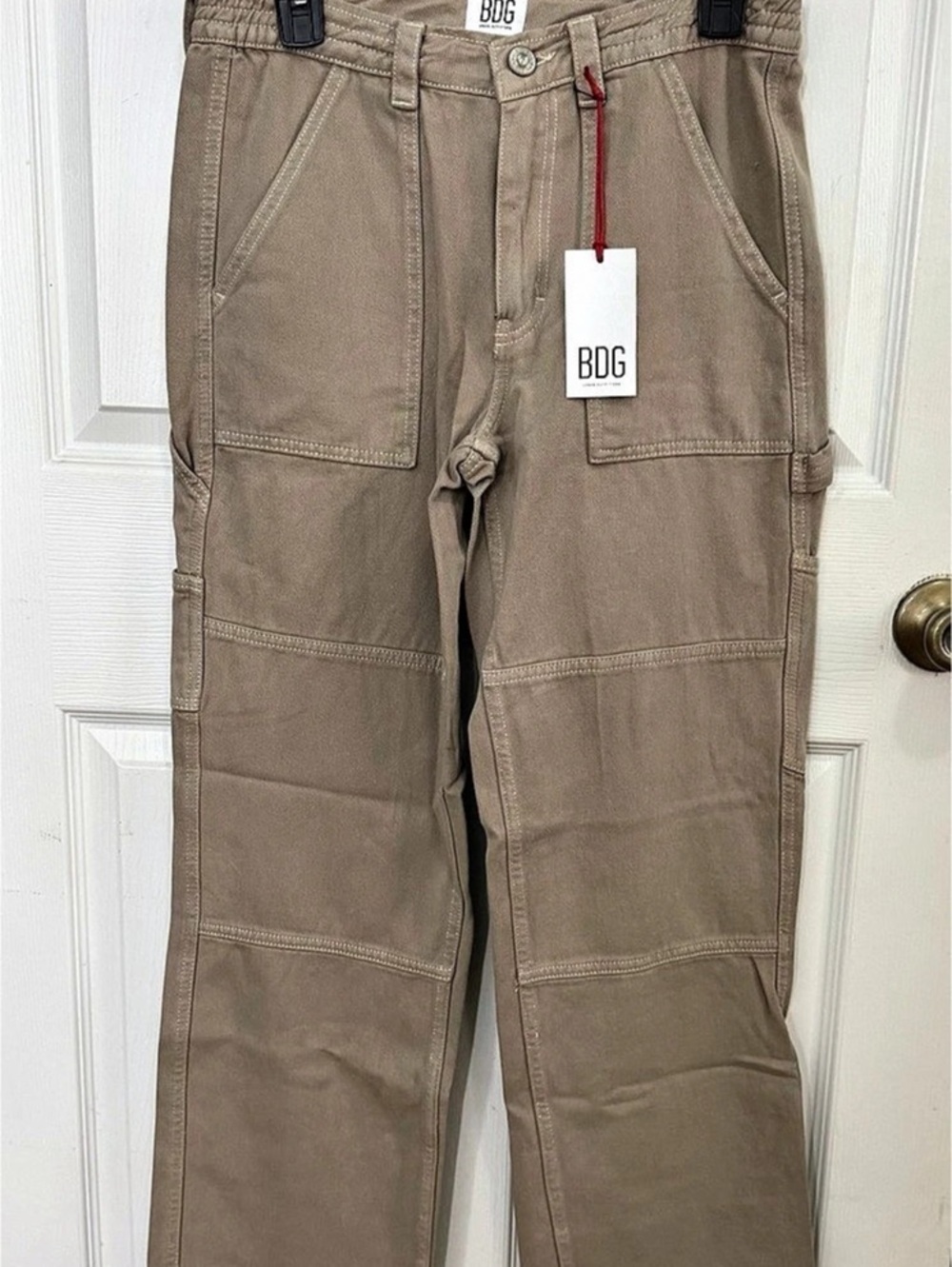 BDG Skate High Rise Utility Styling Straight Leg Jean Straight Leg Cargo Pants